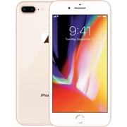 Refurbished Apple iPhone 8 Plus - 256GB – Gold – 12MP Dual Rear & 7MP Front Camera - Fully Unlocked Smartphone - Fair Condition