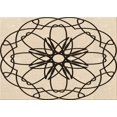 thumbnail image 1 of Ahgly Company Machine Washable Indoor Rectangle Transitional Wheat Beige Area Rugs, 2' x 4', 1 of 7