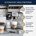 thumbnail image 2 of De'Longhi Magnifica Plus Fully Automatic Espresso Machine with Automatic Milk Frother for 18+ One Touch Recipes Built-in Grinder ECAM32070SB, 2 of 5