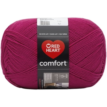 Red Heart® Comfort® Yarn, Solid, Acrylic #4 Medium, 16oz/454g, 867 Yards