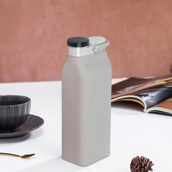 Fzsteel Collapsible Silicone Water Bottle 20 Oz Food Grade Portable Folding Flask for Hiking Camping Travel Sports for Shopping Travel Daily Use