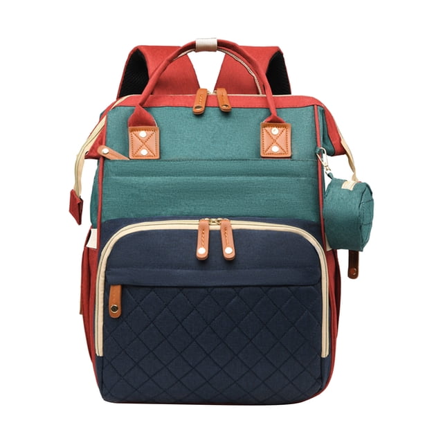 TopLLC Taie d'Oreiller, Sac pour Maman Grande Capacité Sac à Dos de Rangement Multifonction Portable pour Maman Sac à Dos Léger pour Maman à Compartiments Multiples et Sac pour Bébé pour Sortir Paquet pour Maman Grande Capacité