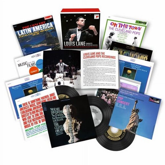 Louis Lane Conduit l'Orchestra Cleveland – la Collection Complète d'Album Épique & Columbia