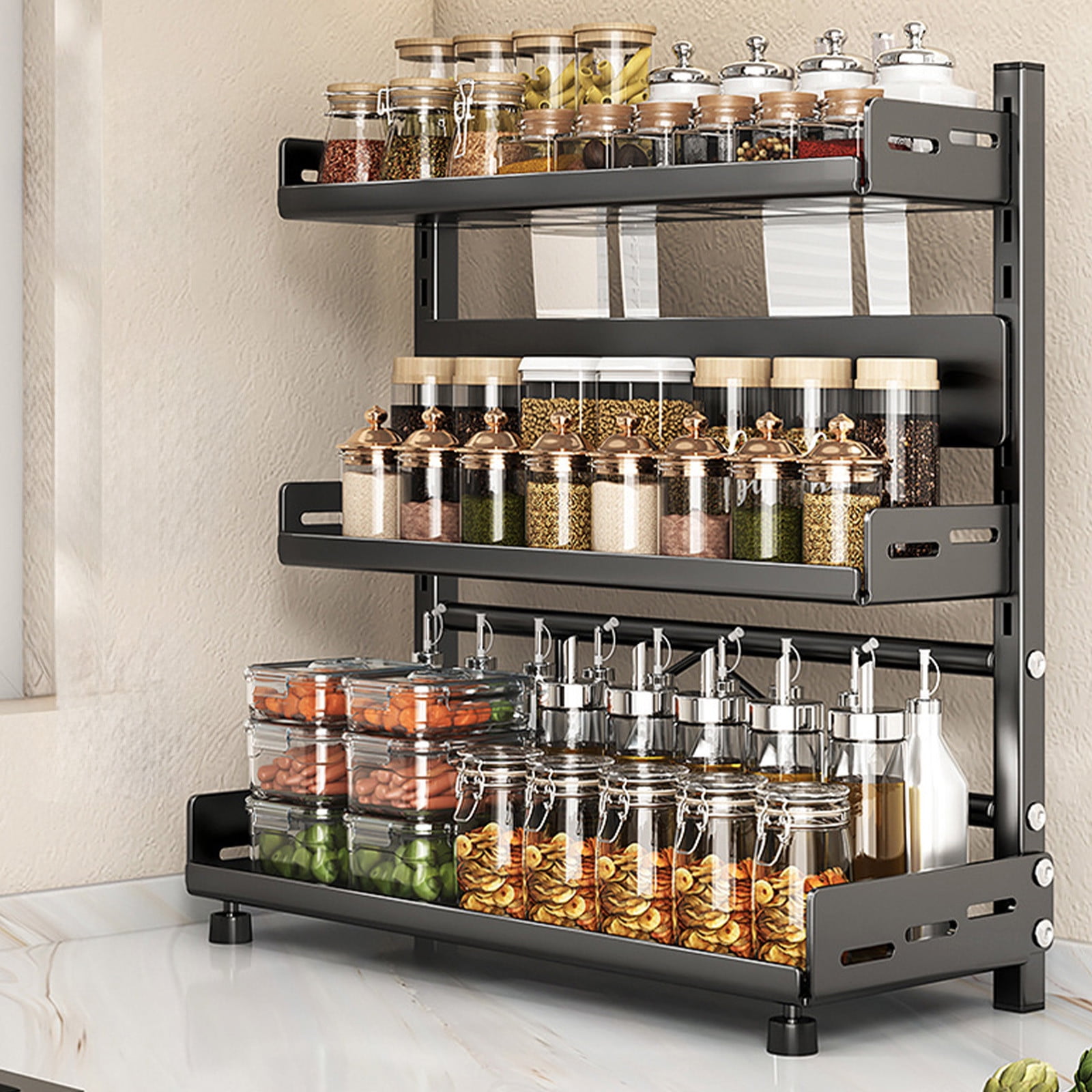 spice rack shelf