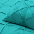 thumbnail image 4 of Nestl Pinch Pleated Comforter, Queen/Full Comforter Set, Teal, 4 of 6