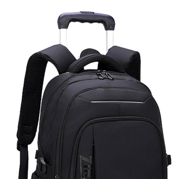 Bunblic Rolling Backpack Trolley Suitcase Portable 