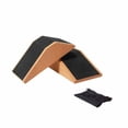 thumbnail image 3 of koolsoo Bloc Cale en Liège pour Squats Plateforme Durable pour Pilates Gym Talon Squats Surélevés 2 Pcs avec Sac, 3 of 9