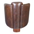 thumbnail image 3 of Salzburg Club Chair Dark Brown Leather, 3 of 4