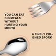 thumbnail image 3 of Toddler Utensils Kids Spoon and Fork Set，Cute Giraffe Child Flatware, 3 of 5