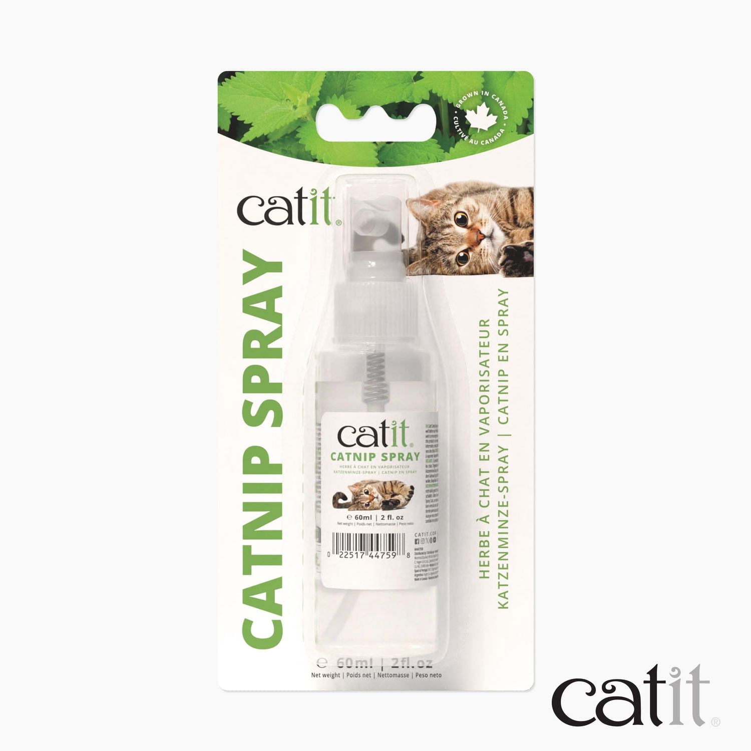 Catit Vaporisateur d'Herbe à Chat pour Chats, 60mL