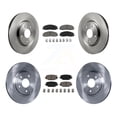thumbnail image 1 of CMX Front Rear Disc Brake Rotors and Ceramic Pads Kit for Car Dodge Grand Caravan Journey Chrysler Town & Country Ram C/V Volkswagen Routan K8C-101028, 1 of 11