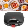 thumbnail image 3 of Electric Indoor Grill, Even Heating Non Stick  Maker Toaster 750W Compact  For Steak For Home Kitchen US Plug 110V, 3 of 8