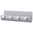 thumbnail image 2 of Oleegame 2PC Spoon And Lid Rest Wall Mounted Storage Box With Hook Mobile Phone Holder Mobile Phone Charging Station Remote Control Storage Box Self Adhesive Double Sided Tape Fixed Position Gray, 2 of 9