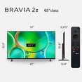thumbnail image 4 of Sony 65” class (64.5” diag.) BRAVIA 2 II 4K HDR LED Google TV, 4 of 6
