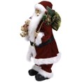 thumbnail image 4 of Northlight Standing Santa Claus with Teddy Bear Christmas Figure - 24", 4 of 6