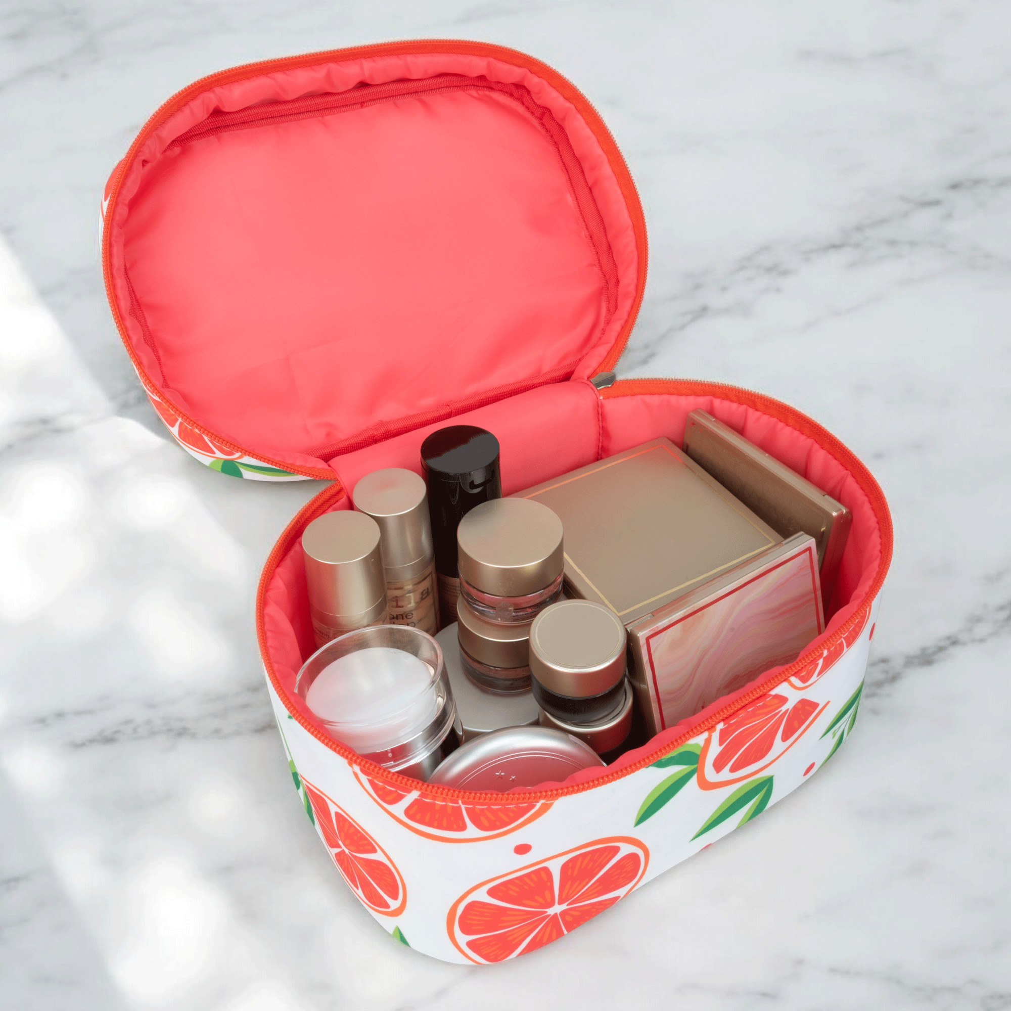 Eqb - Trousse à cosmétiques - LG Train Case Grapefruit - 1 pièce