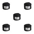 thumbnail image 3 of Transemion Boxing Bandages Cotton Kick Hand Wraps Sweat -absorbing Gym Sports Training Bandages Black 5Set, 3 of 6