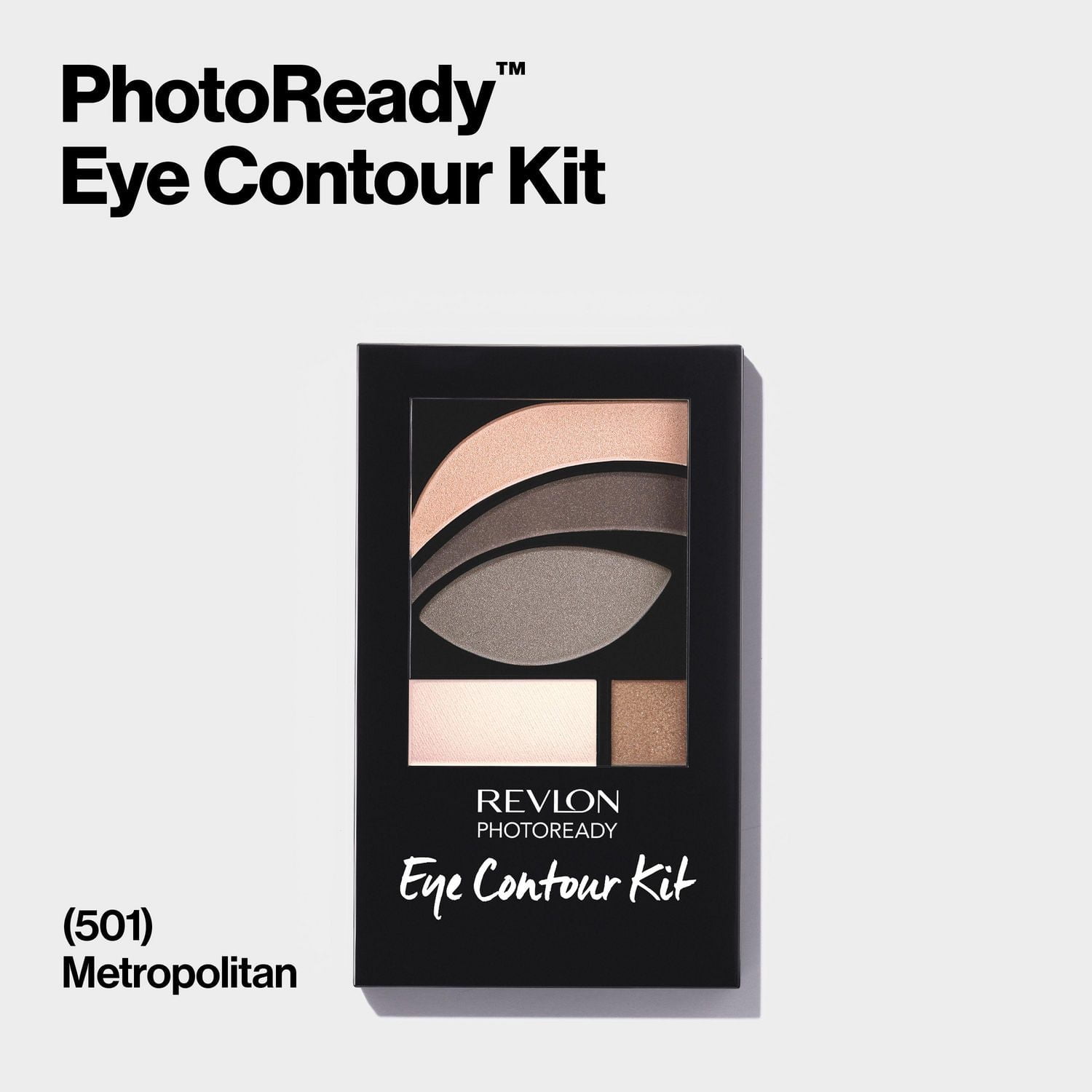 Revlon PhotoReady Contour Shimmer Cream Eyeshadow Palette, 2.8g