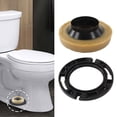 thumbnail image 3 of Toilet Bowl Sealing Kit Toilet Wax Rings Retainer Washers Flange Plate Toilet Installation Accessories Fits Most Standard Toilets, 3 of 8