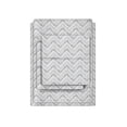 thumbnail image 2 of Ensemble de draps en os de hareng Fabstyles Gris Twin, 2 of 4