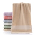 thumbnail image 2 of Towel Thickened Soft Absorbent Plain Color Household Wash Face Gift Towel, 2 of 8