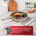 thumbnail image 4 of T-fal Excellence Ceramic Frypan 30cm,Cream, 4 of 7