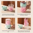 thumbnail image 3 of Portable Washing Machine, Multifunction Compact Mini Washer for Apartments, Portable Small Washer Energy Saving Rechargeable Cup Semi Automatic for Business Trips Travel Camping, 3 of 7
