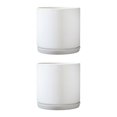 thumbnail image 2 of Wweixi Indoor Flower Pots - Elegant And Practical Available In Multiple Colors And Can Be Selected TX white M 2Set, 2 of 6