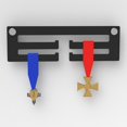 thumbnail image 3 of 3 Colors Sport Medal Hanger Display Acrylic Medal Holder Rack for Medals Display Black, 3 of 8