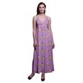 thumbnail image 1 of Bimba Robe Longue Chic Imprimée Papillon pour Femme, Style Bohème, Maxi d'Été, Tenue de Plage - Moyen, 1 of 6