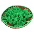 thumbnail image 1 of Pet Snuffle Bowl, Interactive Adjustable Foldable Dog Sniffing Pad  For Travel For Cats Red,Yellow,Brown, 1 of 8