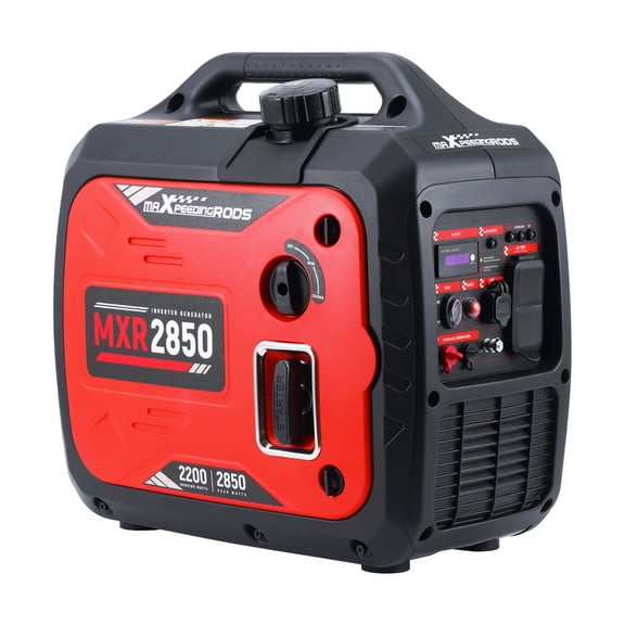 Maxpeedingrods Générateur à Onduleur 2850W Portable Silencieux Léger Équipement à Essence pour la Maison Usage Extérieur Camping VR