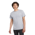 thumbnail image 1 of Hanes T-Shirt en Coton à Manches Courtes pour Hommes, TG, Acier Clair, 1 of 1
