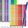 thumbnail image 1 of - Stylos à Pointe Feutre, Lot de 24, Stylos à Pointe Feutre Colorés, 1 of 6
