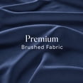 thumbnail image 3 of Swift Home Ensemble housse de couette unie ultra douce, Grand lit, Indigo, 3 of 6