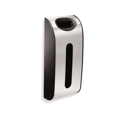 Simplehuman Wall Mount Grocery Bag Dispenser, Brushed Stainless Steel