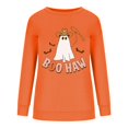 thumbnail image 3 of Chandails à Capuchon Mode pour Femmes 2023 Imprimés à la Mode Coupe Ample à Manches Longues Col Rond Chandail à Capuchon à Enfiler Rabais de 50 % Liquidation Costumes d'Halloween/Noël, 3 of 3