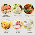 thumbnail image 3 of Chanana Instant Ice Cream Maker, Rolled Cream Maker, Instant Gelato Pan Roll, with 2 spatula, Frozen Fried Yoghurt Plate Mini Freezer Kit Machine, Ice Stir Frying Machine with 2 Shovels, 3 of 9