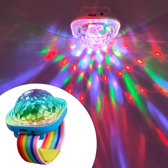 TopLLC Bracelet Lights Dance Table Lamps Bouncing Party Lights Flashlights Bracelet light
