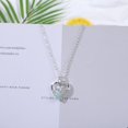 thumbnail image 2 of MOM Letter Heart Pendant Mother's Day Birthday Gift Necklace, 2 of 4