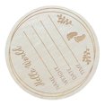 thumbnail image 2 of <p>Baby Announcement Sign, Hello World Baby Sign Photo Prop Commemorate Round Decor 5.9in Basswood  For Shower</p>, 2 of 7