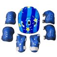 thumbnail image 1 of 7Pcs Children Kids Skate Cycling Bike Safety Helmet Knee Elbow Pad Set Cycling, 1 of 10