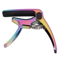thumbnail image 4 of Metal Ukulele Capo,Metal Guitar Capo Tone Capowith Pick Holder Guitar Capo Optimal Efficiency, 4 of 14