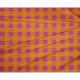 thumbnail image 4 of oneOone Polyester Lycra Fabric Gingham Check Print Fabric By The Yard 56 Inch Wide, 4 of 4