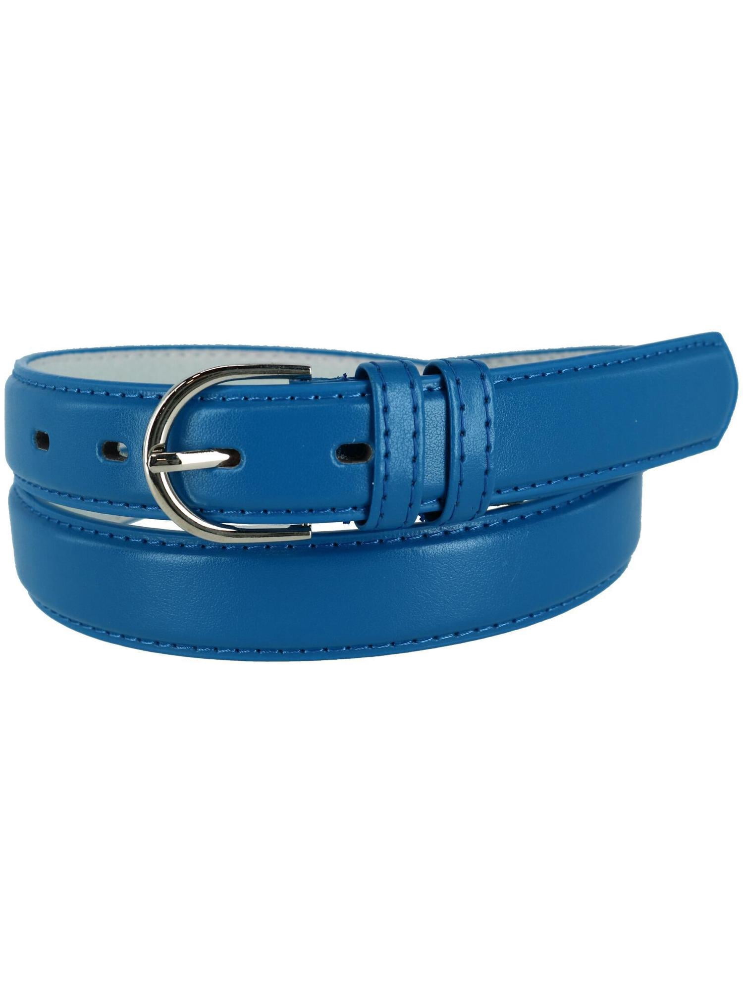 CTM® Ceinture Habillée en Cuir 1 1/8 Pouce (Femme)