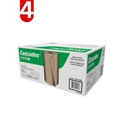 Cascades Enviro Brown Paper Towel Rolls, 12-pack, 4 Pack