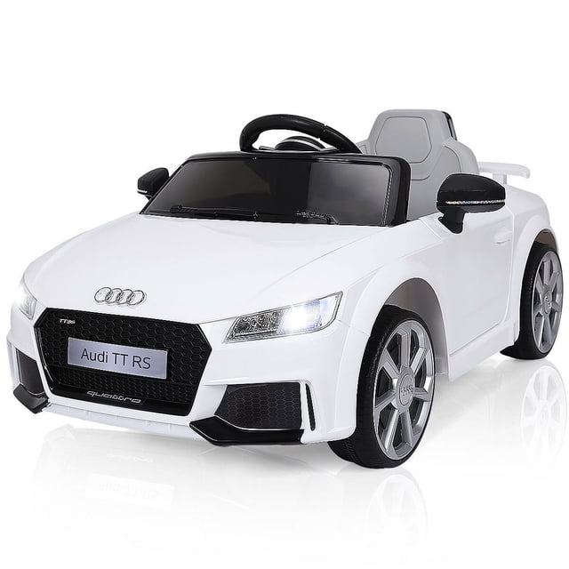 Gymax 12V Audi TT RS Electric Kids Ride On Car Licensed Remote Control MP3