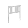 thumbnail image 4 of Atlantic Furniture AR287822 Mission Twin Size Headboard, White, 4 of 7