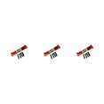 thumbnail image 4 of Smilepp Aluminum Alloy Front Rear Servo Link For 1/18 Hobbico Dromida RC Car S Performance With Premium Aluminum Alloy Front red 3Set, 4 of 6