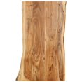 thumbnail image 1 of vidaXL Table Top Solid Acacia Wood 100x(50-60)x2.5 cm, 1 of 4